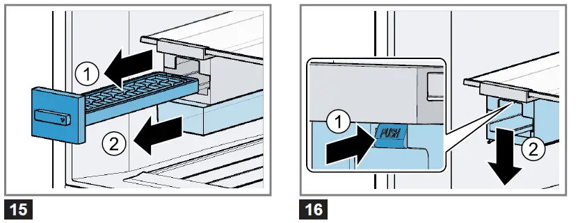 BOSCH KDN56 Series Fridge Freezer 9