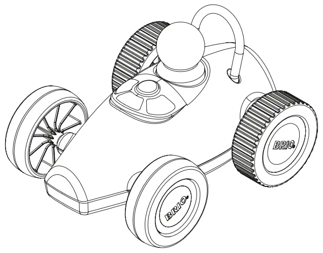 Brio 30234 Play & Learn Action Racer