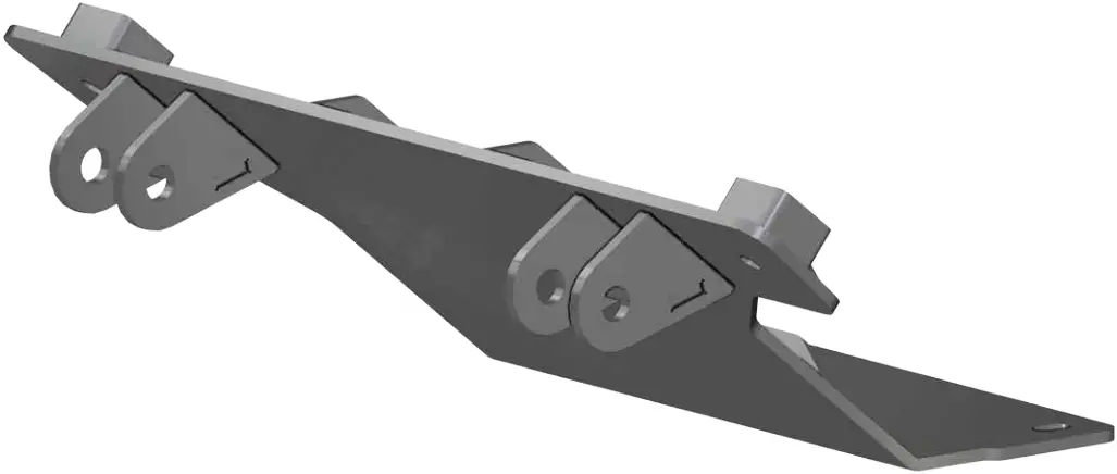 SUPERATV Polaris Ranger Pro Snow Plow Mount A01