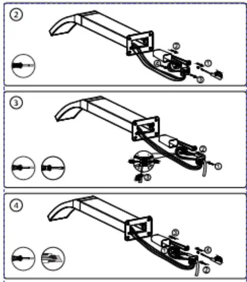 PHILIPS MA 41775500 Splay Pedestal Anthracite User Manual - How to use