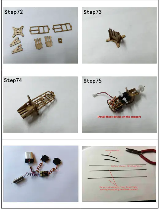 TonyRay Aero Model Bleriot XI Monoplane-Part7.Electronics
