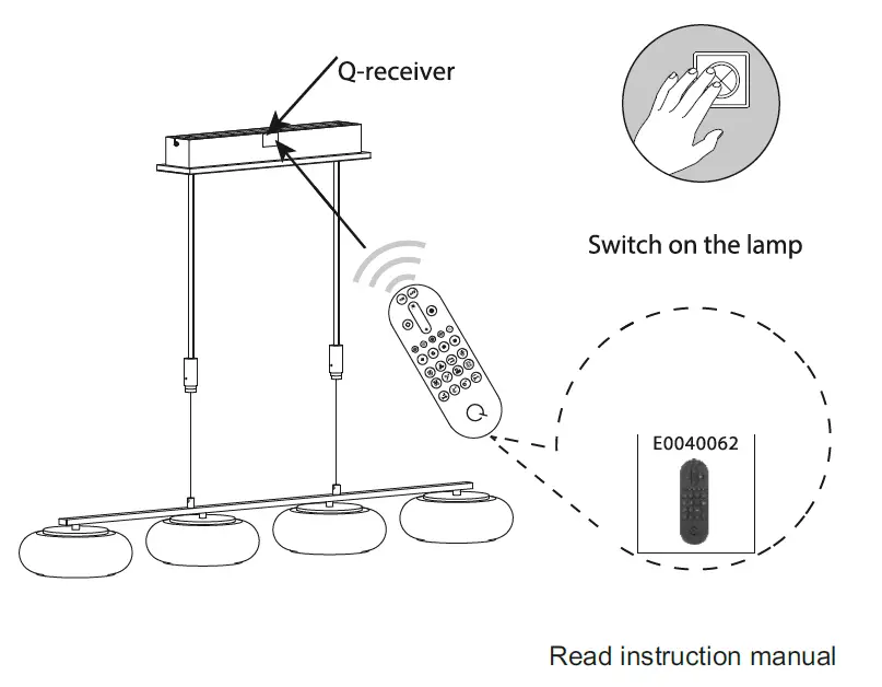 Paul Neuhaus 2079-18 Q-Etienne LED Pendant Lamp 6