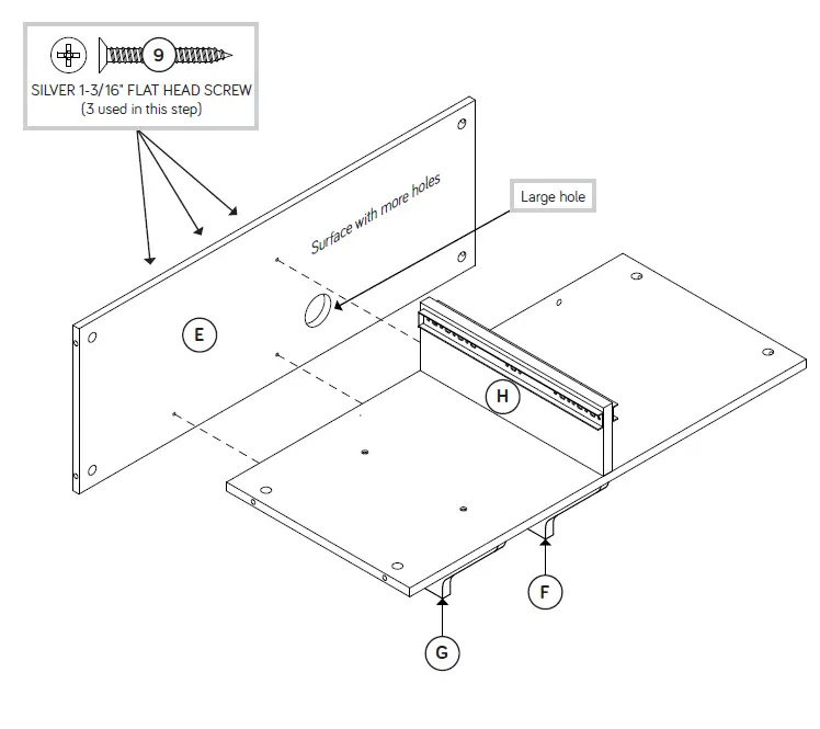 Teknik 5421416 Organizer Hutch fig 11