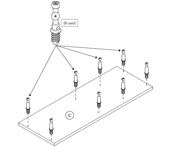 Teknik 5421416 Organizer Hutch fig 14