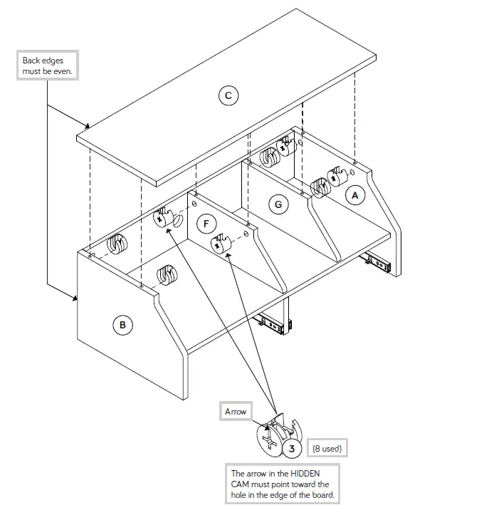 Teknik 5421416 Organizer Hutch fig 15