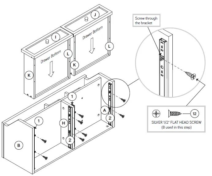Teknik 5421416 Organizer Hutch fig 20