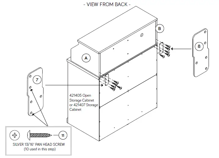 Teknik 5421416 Organizer Hutch fig 22