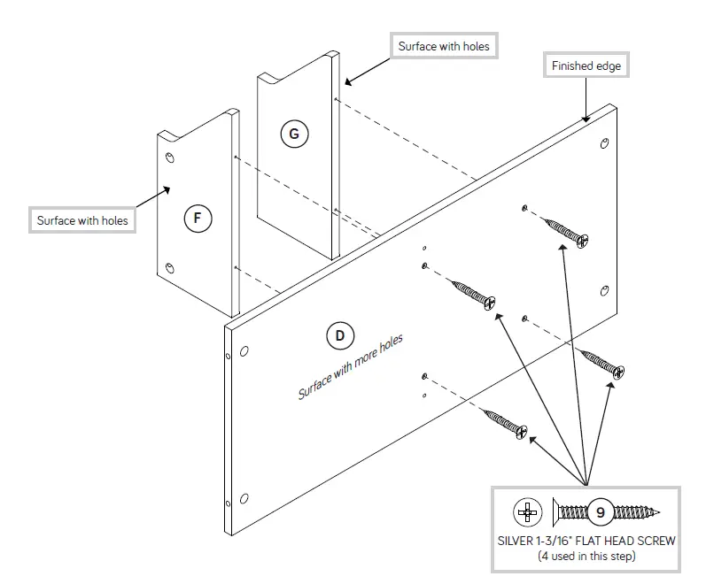 Teknik 5421416 Organizer Hutch fig 8