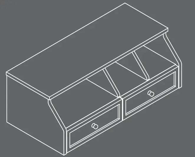 Teknik 5421416 Organizer Hutch product