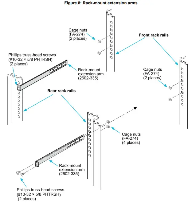 KEITHLEY 4299-2 Rack-Mount Kit - Rack-mount extension arms