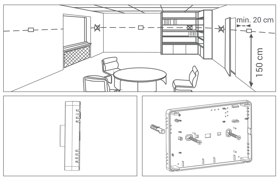 Room Thermostat placement
