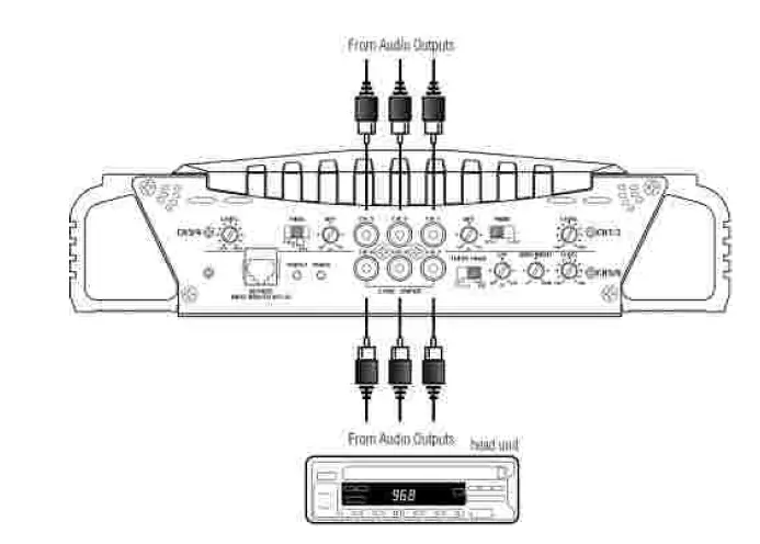 6 Channel Marine Amplifier Receiver (4)