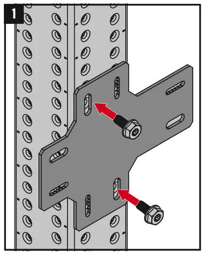 HILTI MT-C-GLP X A OC Connector plate - Multi-duty channel  Mounting instruction