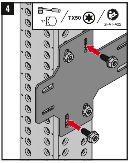 HILTI MT-C-GLP X A OC Connector plate - Multi-duty channel  Mounting instruction