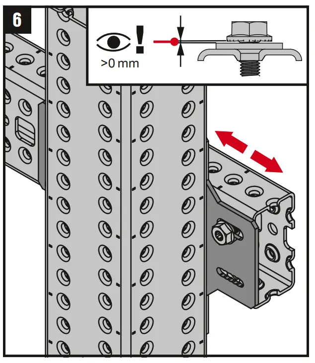 HILTI MT-C-GLP X A OC Connector plate - Multi-duty channel  Mounting instruction