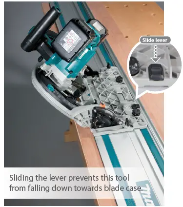 makita DSP600ZJ Cordless Plunge Cut Saw 6