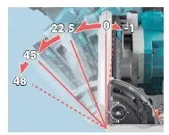 makita DSP600ZJ Cordless Plunge Cut Saw 7
