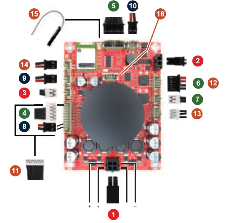 DAYTON AUDIO KAB-100Mv2 1x100W Class D Audio Amplifier Board with aptX HD Bluetooth 5.0 1