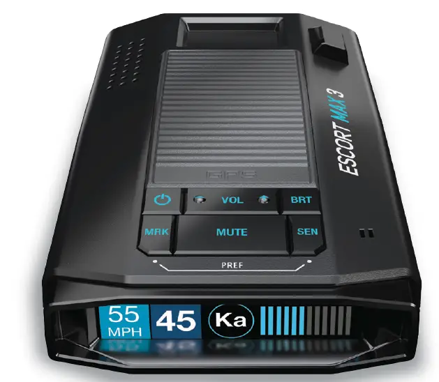 ESCORT Max 3 Radar Detector