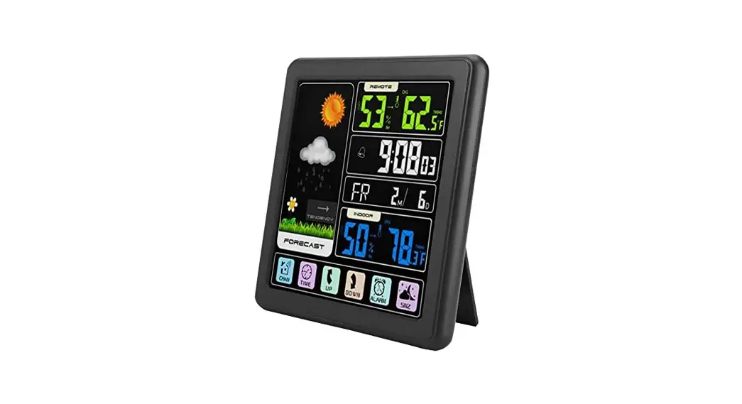 Accur8 Yd8266wuk-bl Weather Forecast Station User Manual