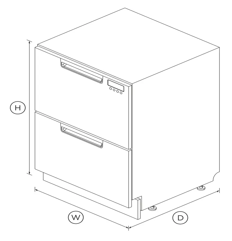 FISHER-and-PAYKEL-DD60DCX9-Double-DishDrawer-Dishwasher-FIG-1