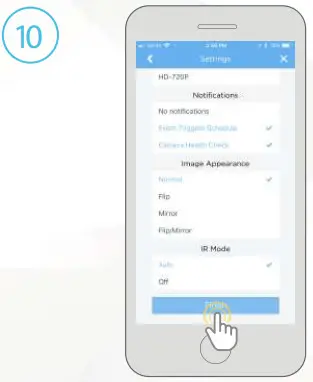 AMCREST IP8M-T2669EW-AI POE AI Camera Initial Setup -AMCREST CLOUD10