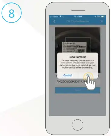 AMCREST IP8M-T2669EW-AI POE AI Camera Initial Setup -AMCREST CLOUD8