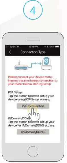 AMCREST IP8M-T2669EW-AI POE AI Camera Initial Setup -AMCREST VIEW PRO4