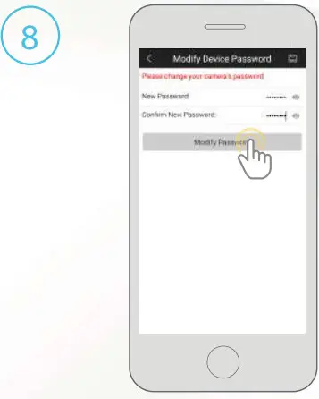 AMCREST IP8M-T2669EW-AI POE AI Camera Initial Setup -AMCREST VIEW PRO8