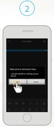 AMCREST IP8M-T2669EW-AI POE AI Camera Initial Setup -DEVICE SEARCH2
