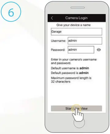 AMCREST IP8M-T2669EW-AI POE AI Camera Initial Setup -DEVICE SEARCH6