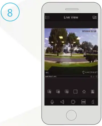 AMCREST IP8M-T2669EW-AI POE AI Camera Initial Setup -DEVICE SEARCH8