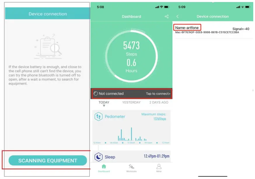 artfone Watch 8 Smart Watch - FIGURE 7