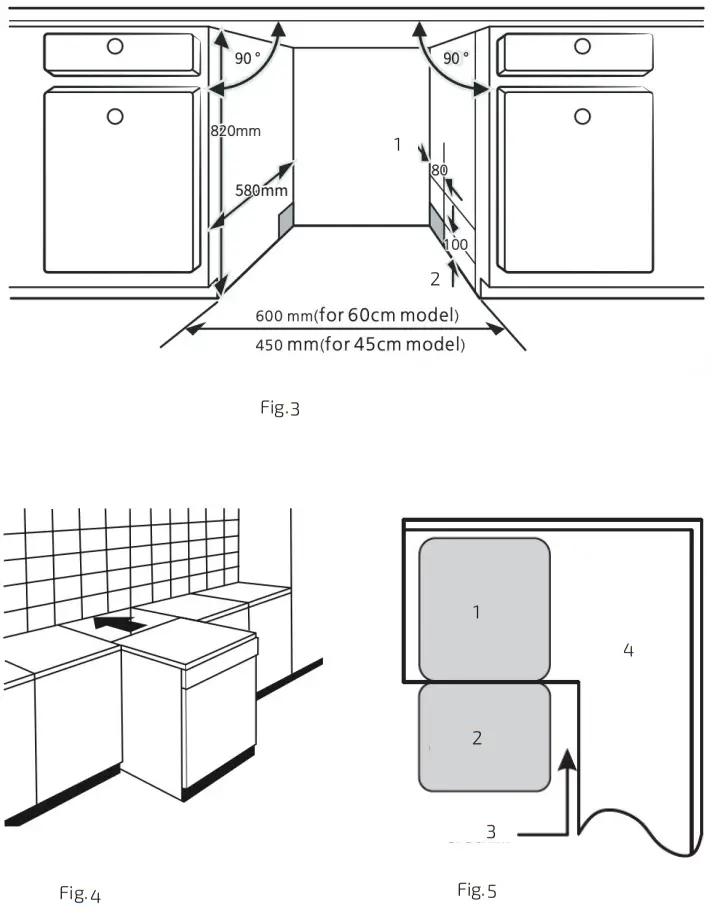 cecotec Bolero Aguazero 6000 Dishwasher Silver - fig 1