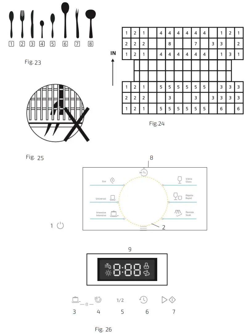 cecotec Bolero Aguazero 6000 Dishwasher Silver - fig 6