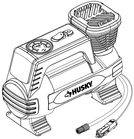 HUSKY RCP B62B Portable Air Compressor