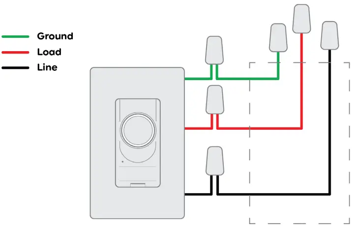 GE Lighting CSWONBLBWF1NN ST1P 3 Wire No Neutral Required Switch - fig 1