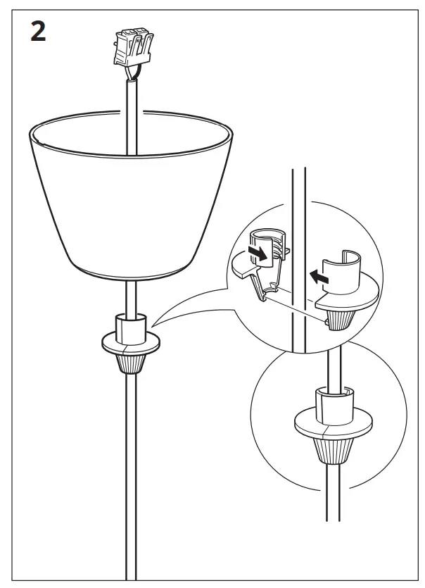IKEA FOTO Pendant Lamp 25 cm- 2