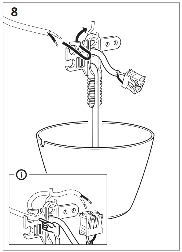 IKEA FOTO Pendant Lamp 25 cm- 8