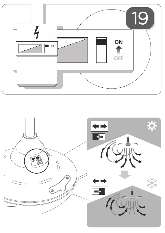 Pinterest VTL122 Ceiling Fan with Light 17