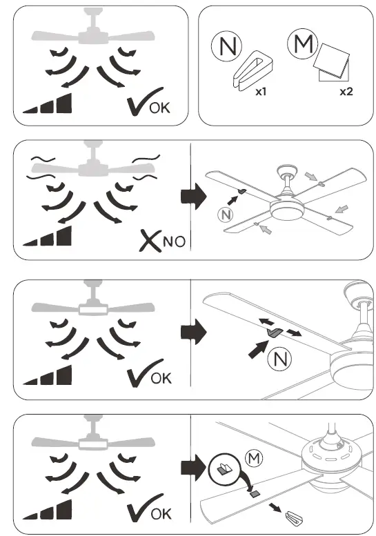 Pinterest VTL122 Ceiling Fan with Light 19