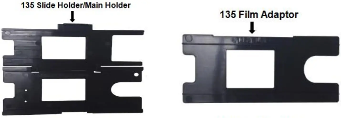 Place Slide / Film Into The Holder