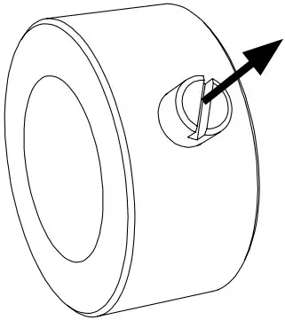 Loosen the set screws