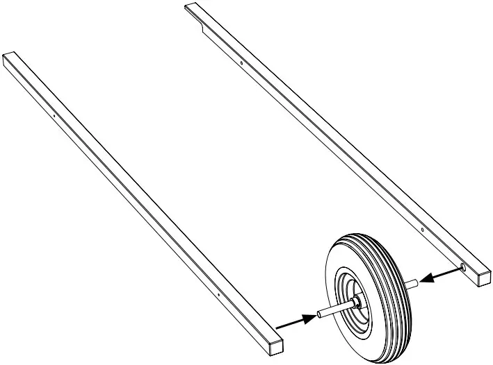 Holes of the handles.
