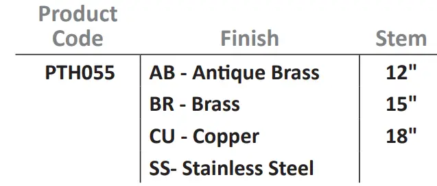 sollos PTH055 5.5 Inch Traditional Hat Path Light 1