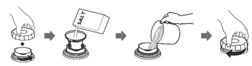 COOKOLOGY CBID601 Dishwasher Instruction Manual - ADDING DISHWASHER SALT