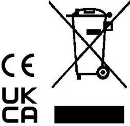 COOKOLOGY CBID601 Dishwasher Instruction Manual - Disposal icon