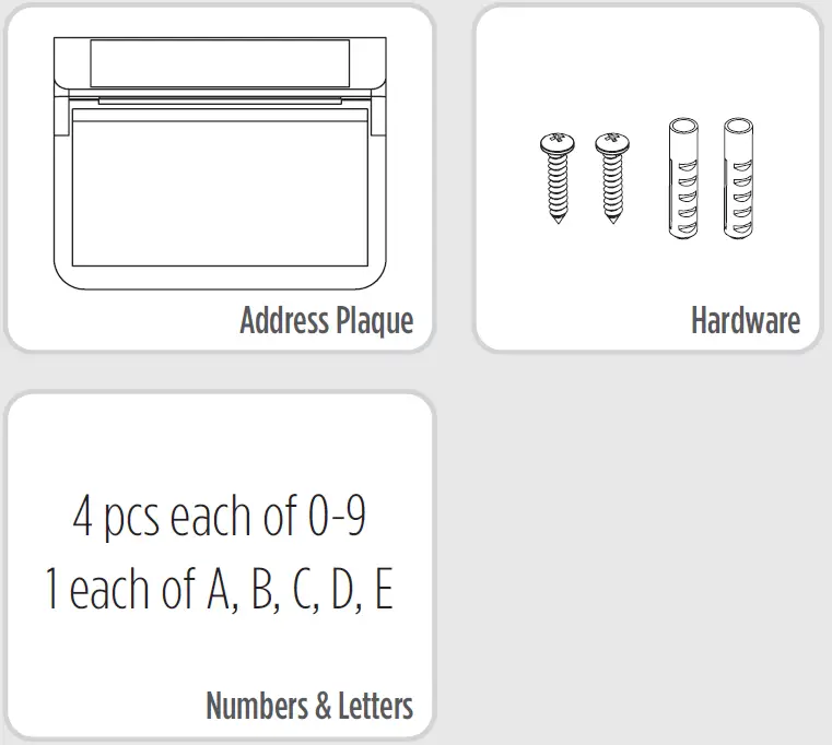 GAMA-SONIC-81i90010-Solar-Address-Wall-Plaque-Light-FIG-1