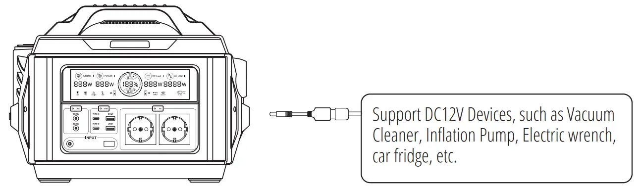 Koenner Soehnen KS 300PS Portable Power Station - Figure 7