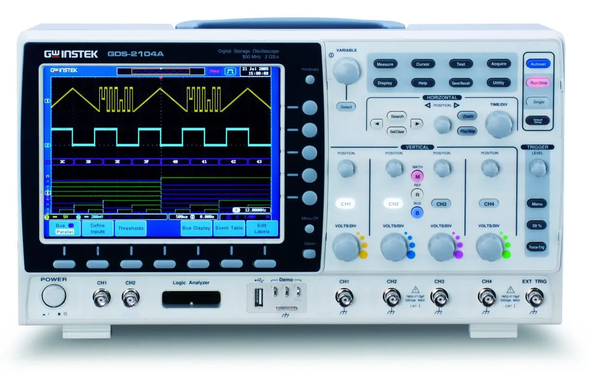 GW INSTEK GDS-1000B Series Digital Storage Oscilloscope
